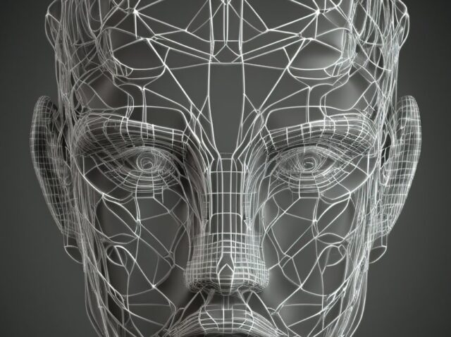 ai-generated-illustration-head-constructing-from-cubes-triangles-artificial-intelligence 1-min
